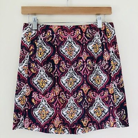 J. Crew Dresses & Skirts - J.Crew Patterned Skirt J. Crew Dresses & Skirts - J.Crew Patterned Skirt